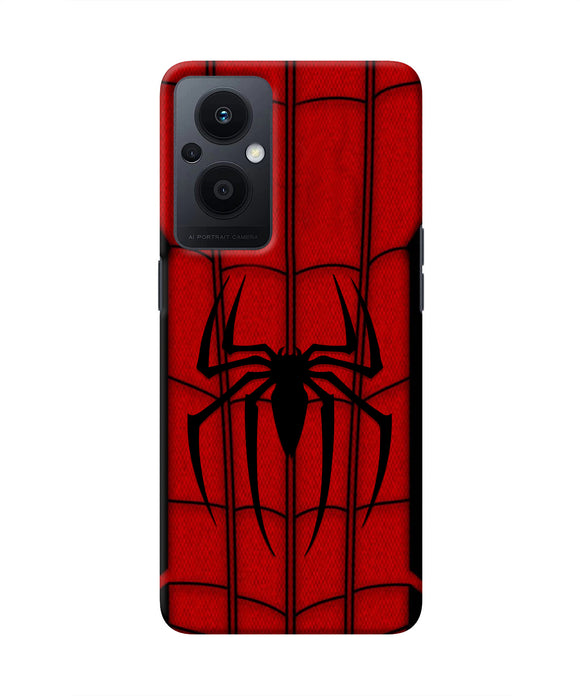 Spiderman Costume Oppo F21 Pro 5G Real 4D Back Cover