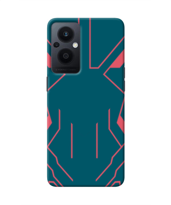 Superman Techno Oppo F21 Pro 5G Real 4D Back Cover