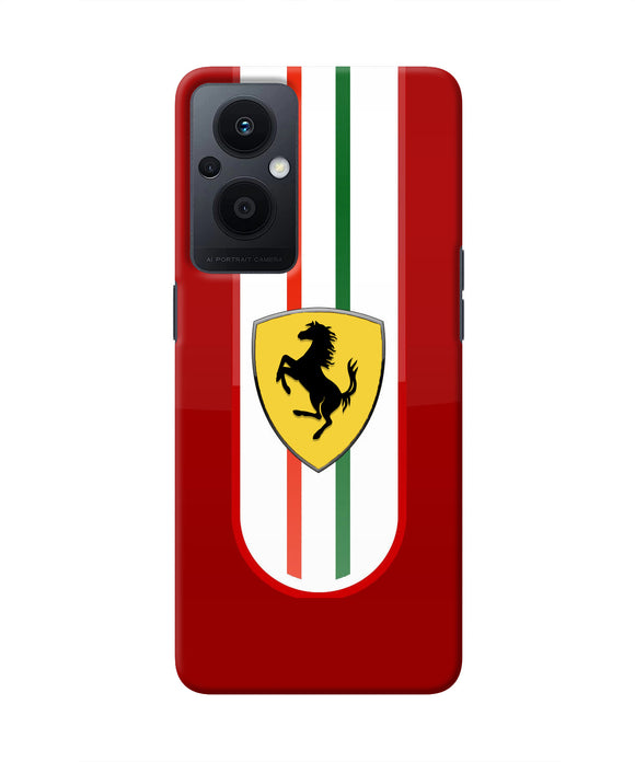 Ferrari Art Oppo F21 Pro 5G Real 4D Back Cover