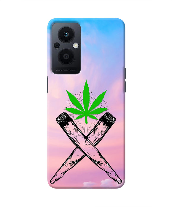 Weed Dreamy Oppo F21 Pro 5G Real 4D Back Cover