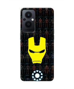 Iron Man Suit Oppo F21 Pro 5G Real 4D Back Cover