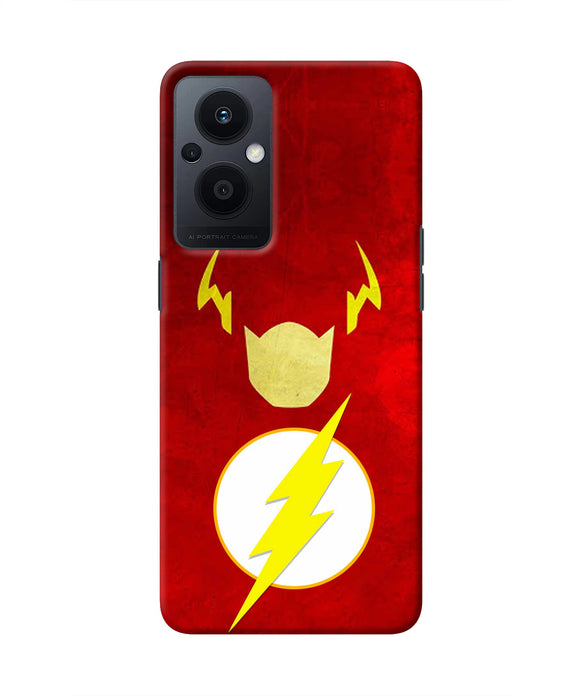 Flash Character Oppo F21 Pro 5G Real 4D Back Cover