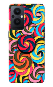 Spiral Pattern Oppo F21 Pro 5G Pop Case