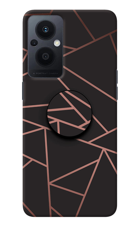 Geometric Pattern Oppo F21 Pro 5G Pop Case