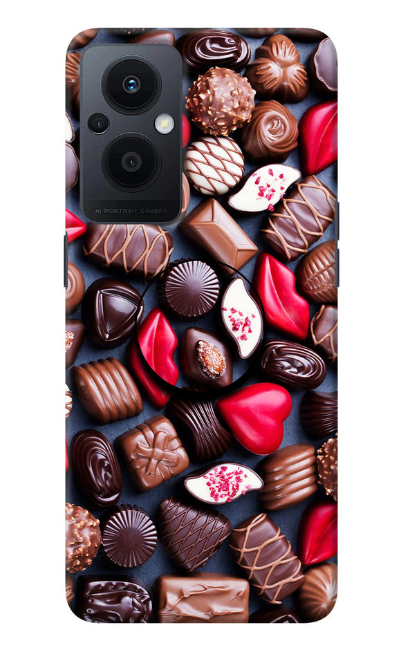 Chocolates Oppo F21 Pro 5G Pop Case