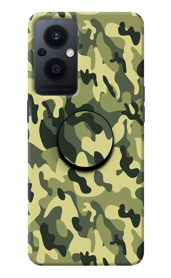 Camouflage Oppo F21 Pro 5G Pop Case
