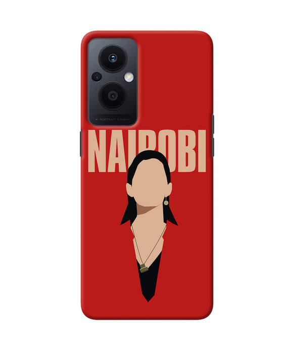 Nairobi Paint Money Heist Oppo F21 Pro 5G Back Cover