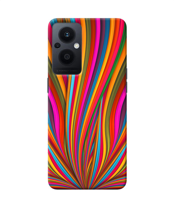 Colorful pattern Oppo F21 Pro 5G Back Cover