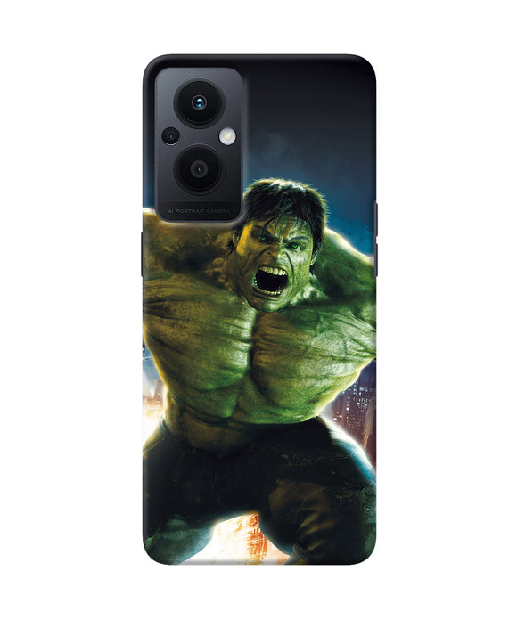 Hulk super hero Oppo F21 Pro 5G Back Cover