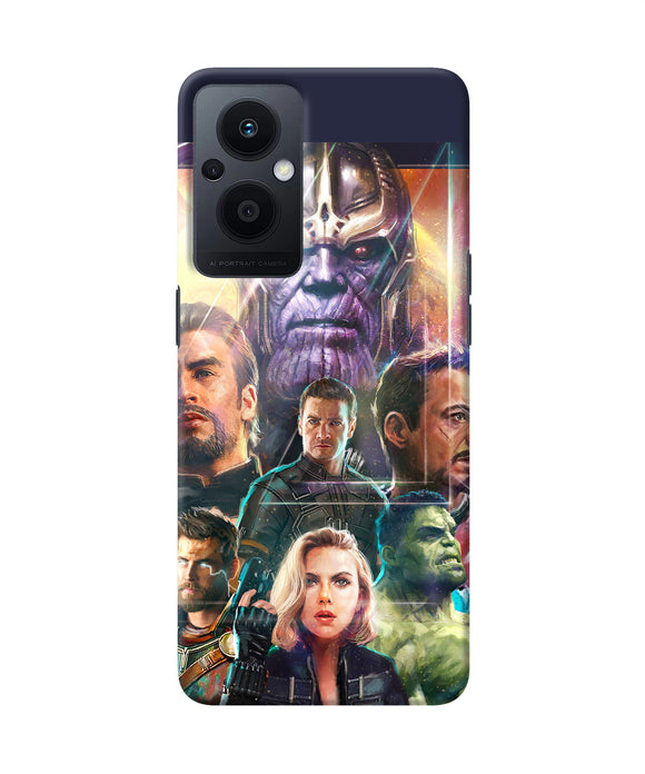 Avengers poster Oppo F21 Pro 5G Back Cover