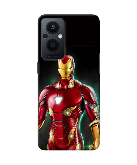 Ironman suit Oppo F21 Pro 5G Back Cover