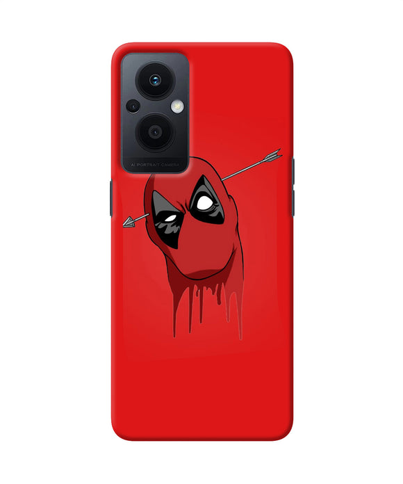 Funny deadpool Oppo F21 Pro 5G Back Cover