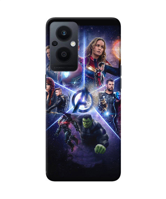Avengers super hero poster Oppo F21 Pro 5G Back Cover