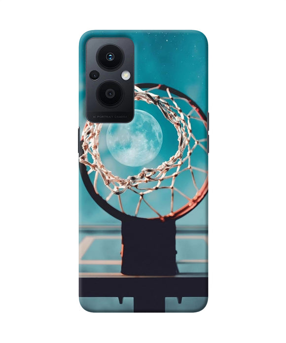 Basket ball moon Oppo F21 Pro 5G Back Cover