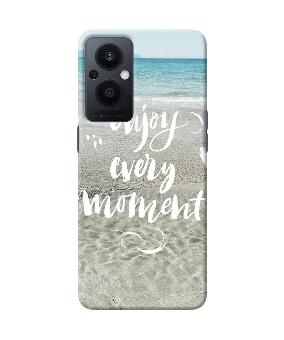 Enjoy every moment sea Oppo F21 Pro 5G Back Cover