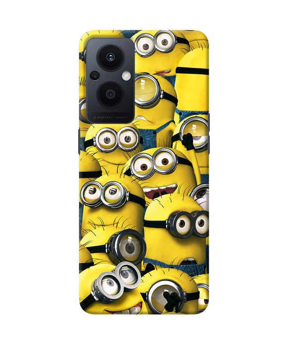 Minions crowd Oppo F21 Pro 5G Back Cover