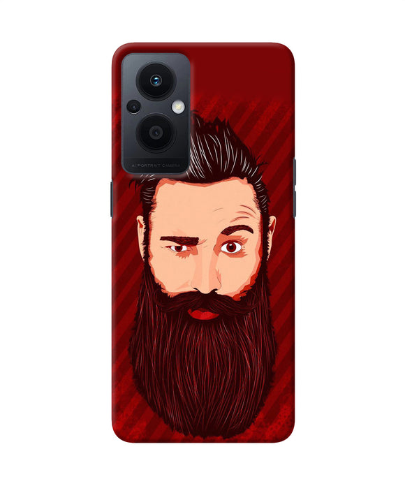 Beardo character Oppo F21 Pro 5G Back Cover