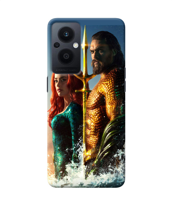 Aquaman couple Oppo F21 Pro 5G Back Cover