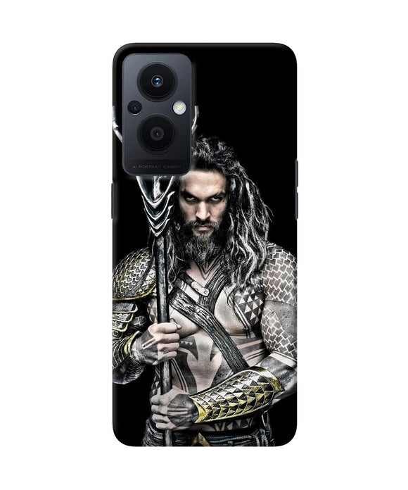 Aquaman trident black Oppo F21 Pro 5G Back Cover