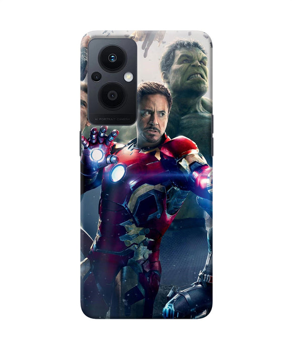 Avengers space poster Oppo F21 Pro 5G Back Cover