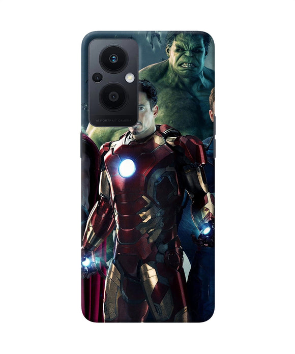 Ironman hulk space Oppo F21 Pro 5G Back Cover
