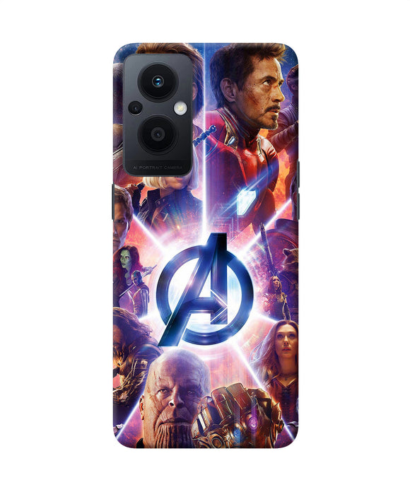 Avengers poster Oppo F21 Pro 5G Back Cover