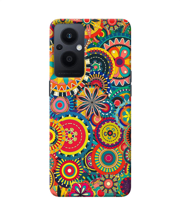 Colorful circle pattern Oppo F21 Pro 5G Back Cover