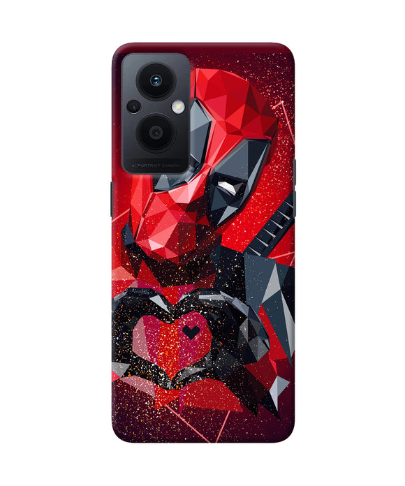 Deadpool love Oppo F21 Pro 5G Back Cover