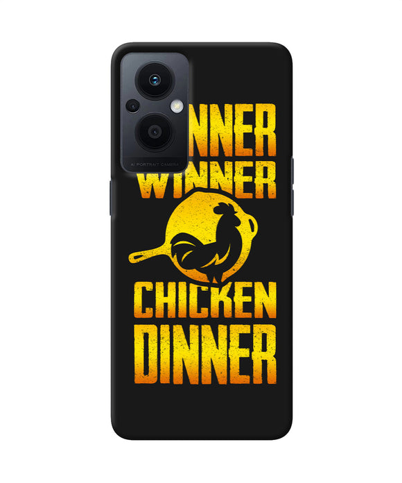 Pubg chicken dinner Oppo F21 Pro 5G Back Cover