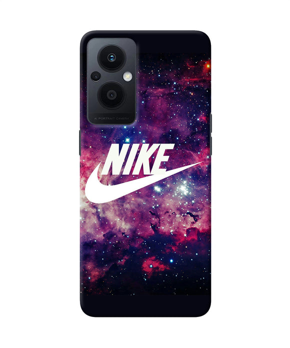 NIke galaxy logo Oppo F21 Pro 5G Back Cover
