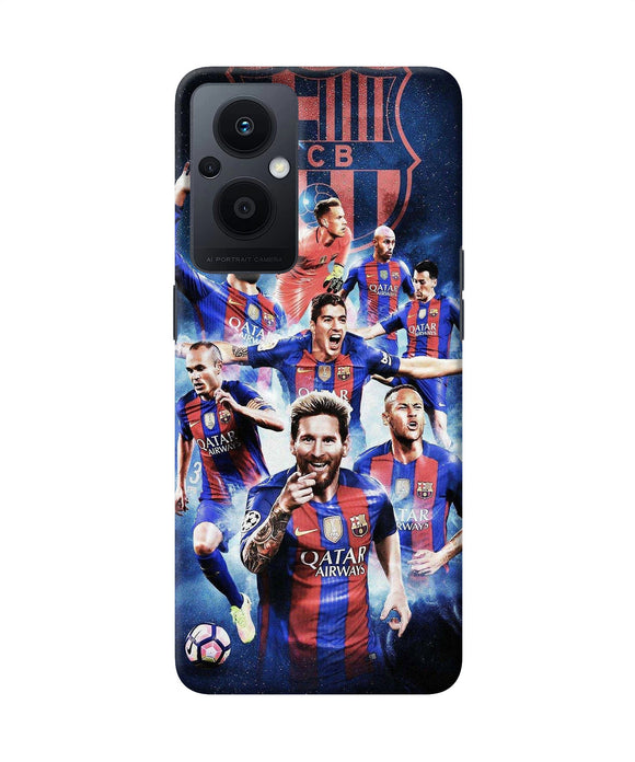 Messi FCB team Oppo F21 Pro 5G Back Cover