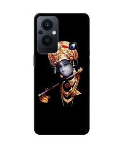 Lord krishna with fluet Oppo F21 Pro 5G Back Cover