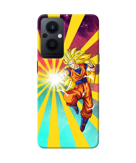 Goku super saiyan Oppo F21 Pro 5G Back Cover