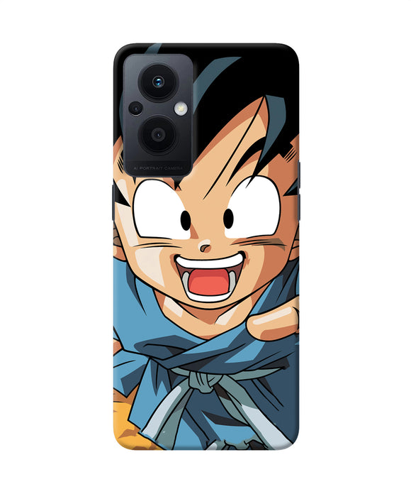 Goku z character Oppo F21 Pro 5G Back Cover