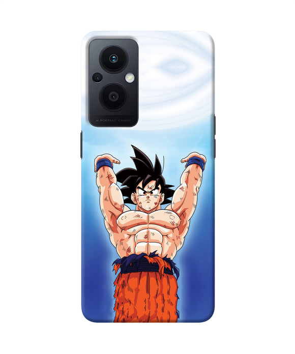 Goku super saiyan power Oppo F21 Pro 5G Back Cover