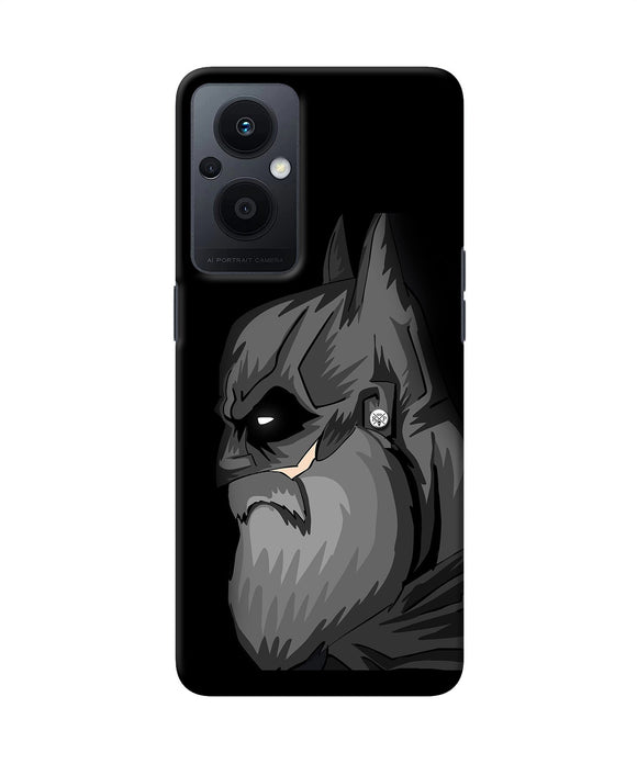 Batman with beard Oppo F21 Pro 5G Back Cover
