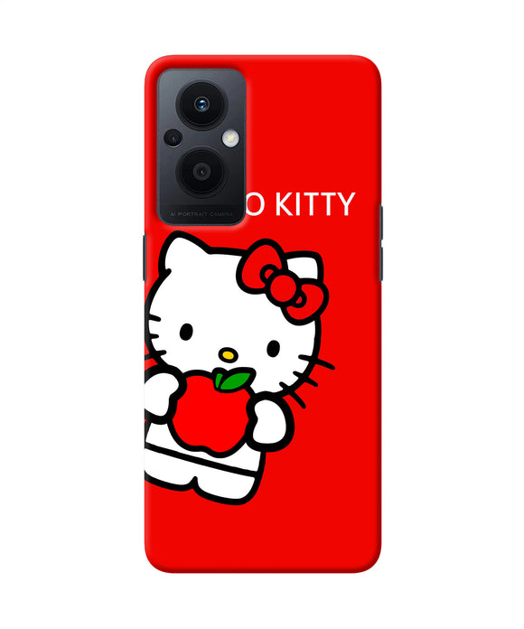 Hello kitty red Oppo F21 Pro 5G Back Cover