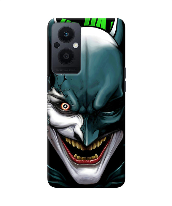 Batman joker smile Oppo F21 Pro 5G Back Cover