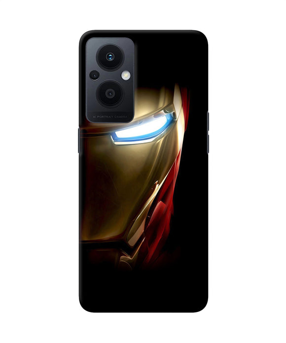 Ironman half face Oppo F21 Pro 5G Back Cover