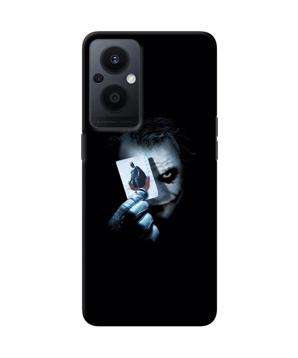 Joker dark knight card Oppo F21 Pro 5G Back Cover