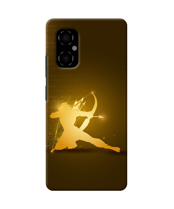 Lord Ram - 3 Poco M4 5G Back Cover