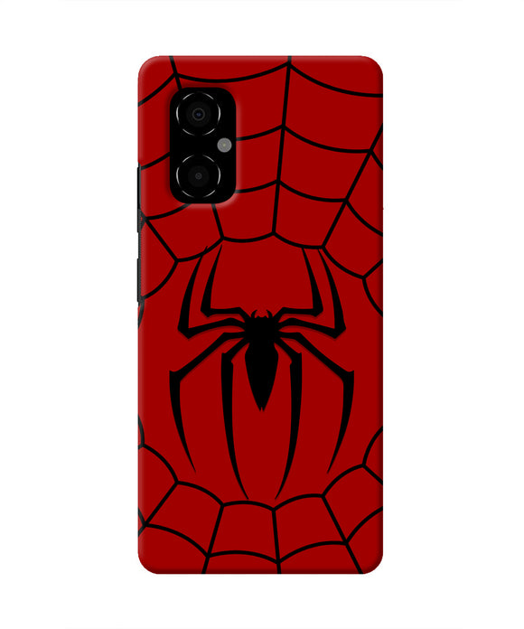 Spiderman Web Poco M4 5G Real 4D Back Cover