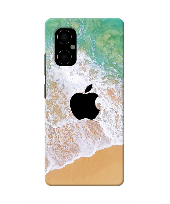 Apple Ocean Poco M4 5G Real 4D Back Cover