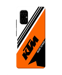 KTM Abstract Poco M4 5G Real 4D Back Cover