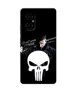 Punisher Character Poco M4 5G Real 4D Back Cover