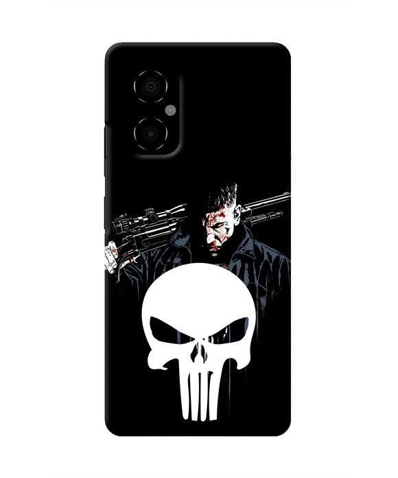 Punisher Character Poco M4 5G Real 4D Back Cover