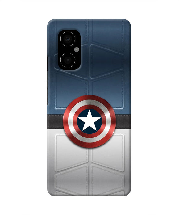 Captain America Suit Poco M4 5G Real 4D Back Cover