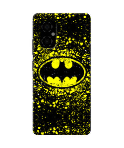 Batman last knight print yellow Poco M4 5G Back Cover