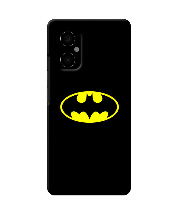 Batman last knight print black Poco M4 5G Back Cover