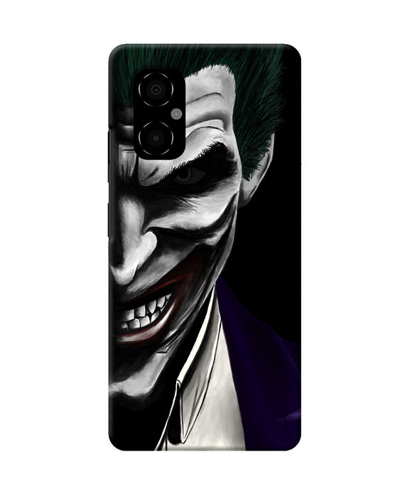 The joker black Poco M4 5G Back Cover